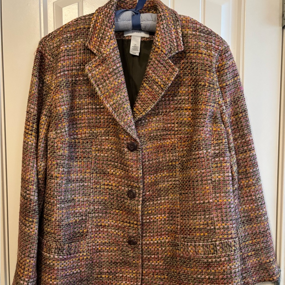 Liz Claiborne Classic Tweed Jacket